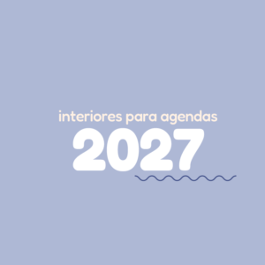 Agenda Minimalista 2027 - vista diaria